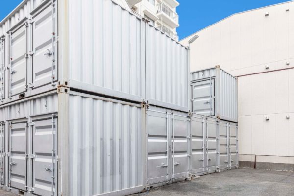 stack of mini containers